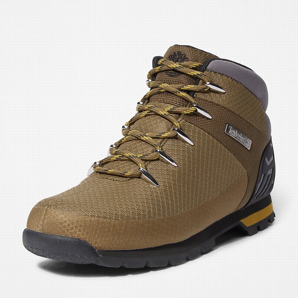 Timberland Euro Sprint Waterproof Yürüyüş Botu Erkek Yeşil | TR-0843V