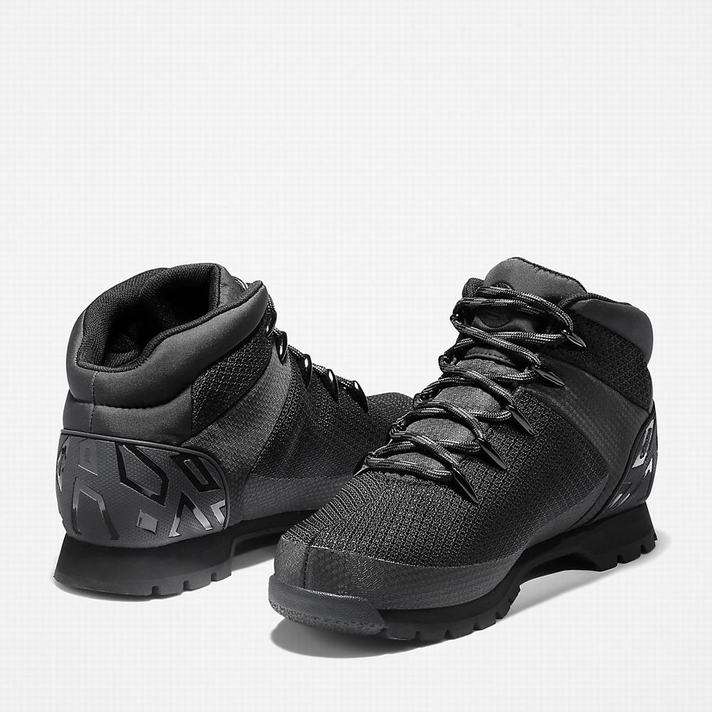 Timberland Euro Sprint Waterproof Yürüyüş Botu Erkek Siyah | TR-2603U