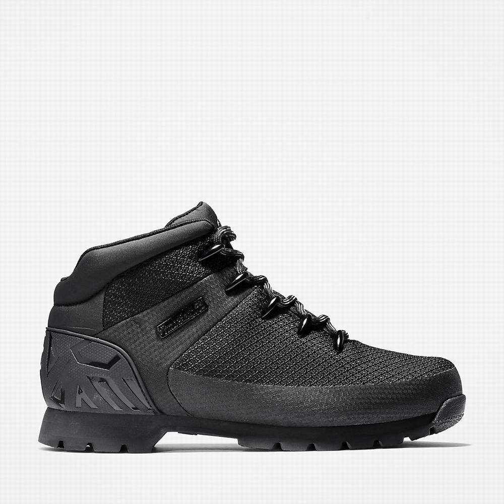 Timberland Euro Sprint Waterproof Yürüyüş Botu Erkek Siyah | TR-2603U