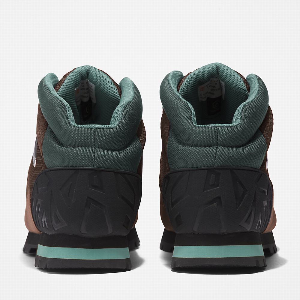 Timberland Euro Sprint Waterproof Yürüyüş Botu Erkek Koyu Kahverengi | TR-7534C