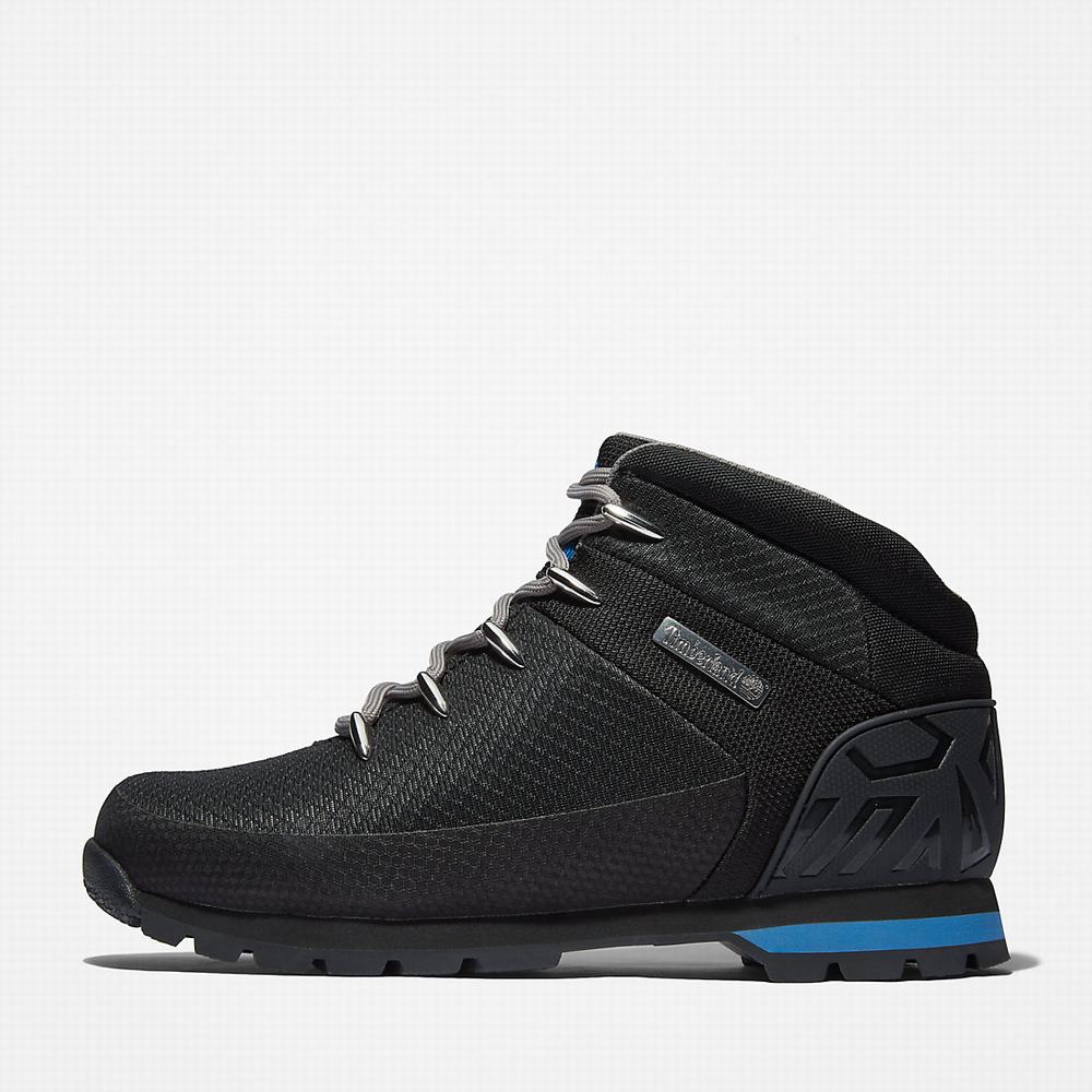 Timberland Euro Sprint Waterproof Yürüyüş Botu Erkek Siyah | TR-9520X