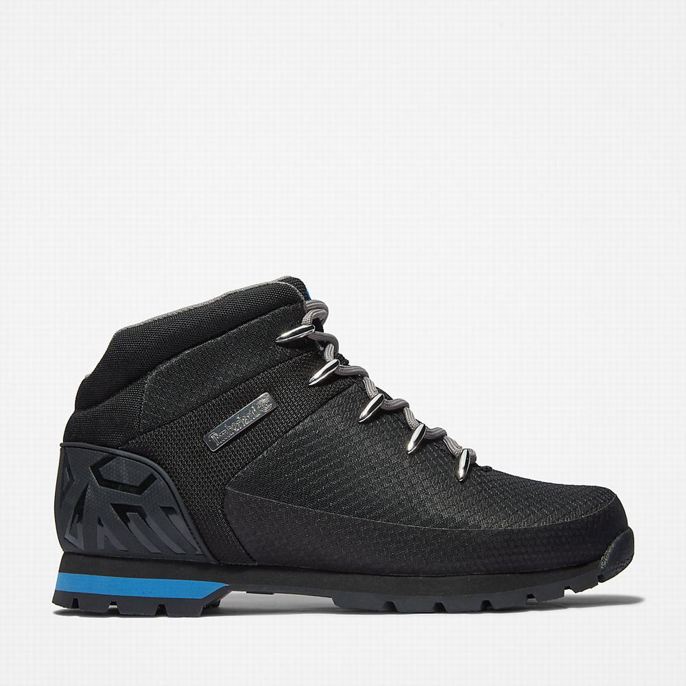 Timberland Euro Sprint Waterproof Yürüyüş Botu Erkek Siyah | TR-9520X