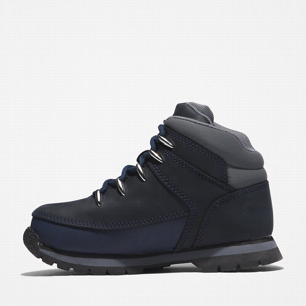 Timberland Euro Sprint Yürüyüş Botu Çocuk Lacivert | TR-2068C