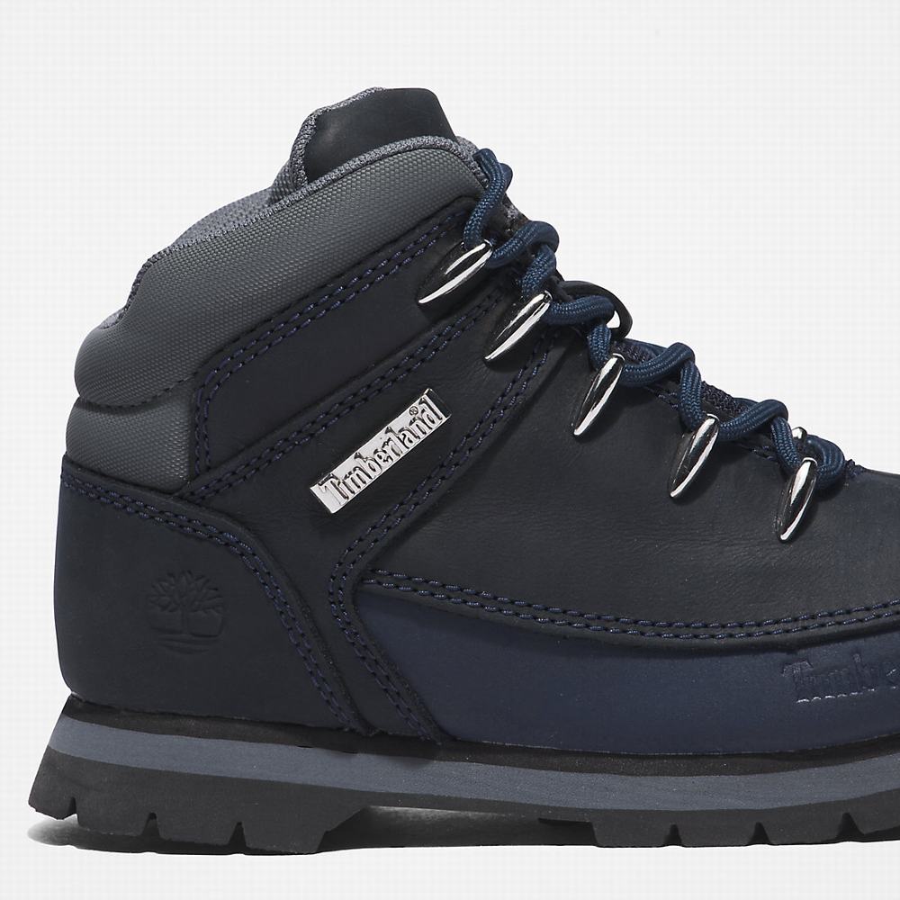 Timberland Euro Sprint Yürüyüş Botu Çocuk Lacivert | TR-2068C