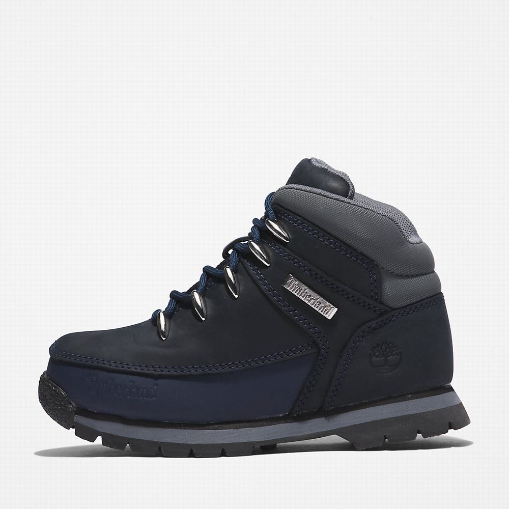 Timberland Euro Sprint Yürüyüş Botu Çocuk Lacivert | TR-2068C