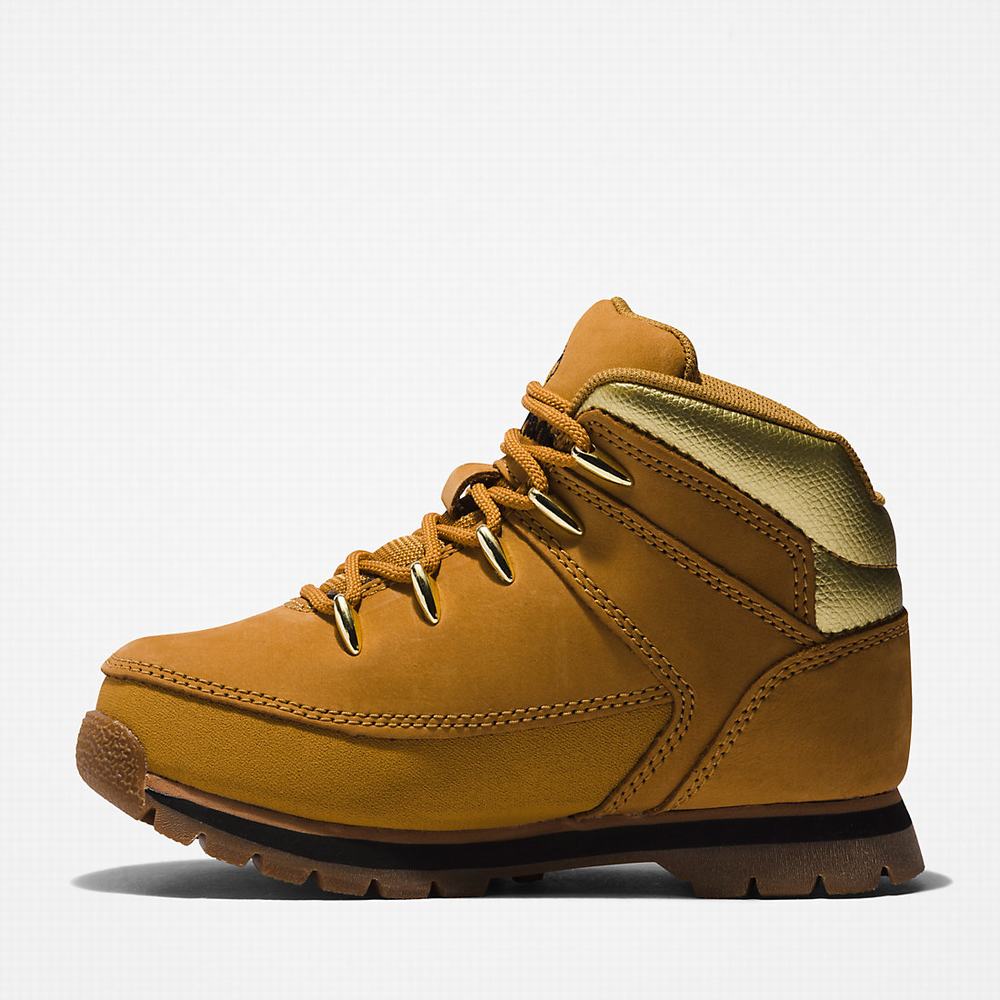 Timberland Euro Sprint Yürüyüş Botu Çocuk Açık Kahverengi | TR-2816B