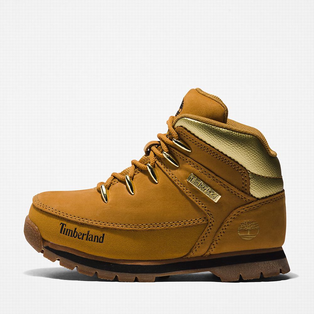 Timberland Euro Sprint Yürüyüş Botu Çocuk Açık Kahverengi | TR-2816B