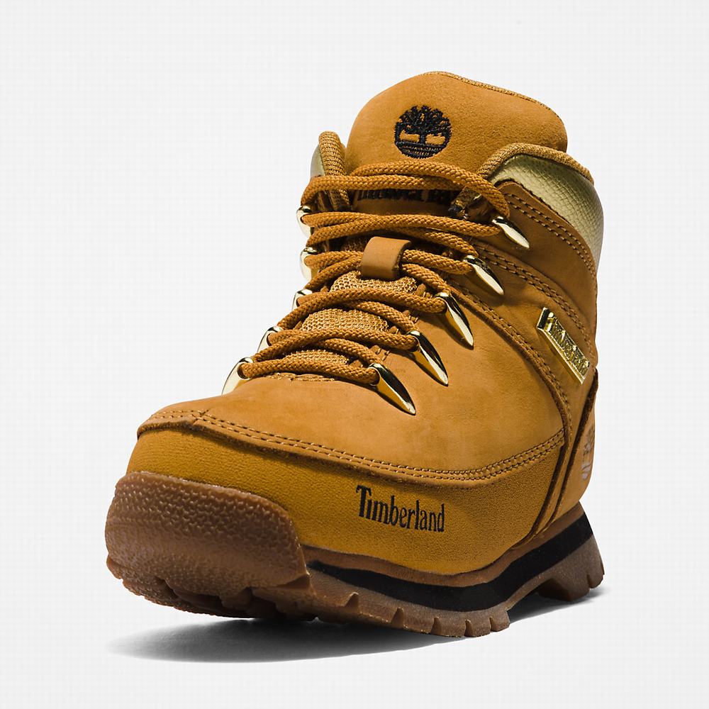 Timberland Euro Sprint Yürüyüş Botu Çocuk Açık Kahverengi | TR-2816B