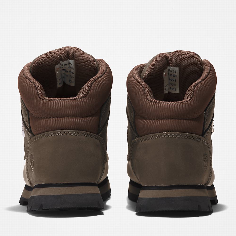 Timberland Euro Sprint Yürüyüş Botu Çocuk Yeşil | TR-3091V