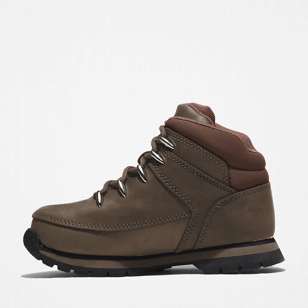 Timberland Euro Sprint Yürüyüş Botu Çocuk Yeşil | TR-3091V