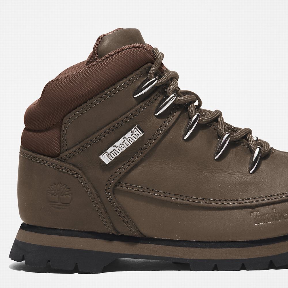 Timberland Euro Sprint Yürüyüş Botu Çocuk Yeşil | TR-3091V