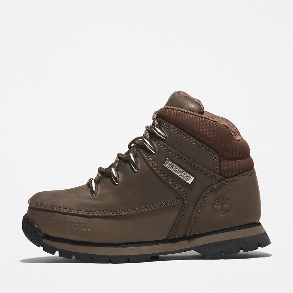 Timberland Euro Sprint Yürüyüş Botu Çocuk Yeşil | TR-3091V