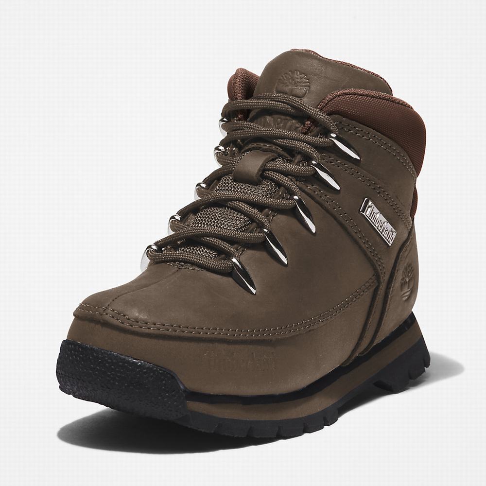 Timberland Euro Sprint Yürüyüş Botu Çocuk Yeşil | TR-3091V