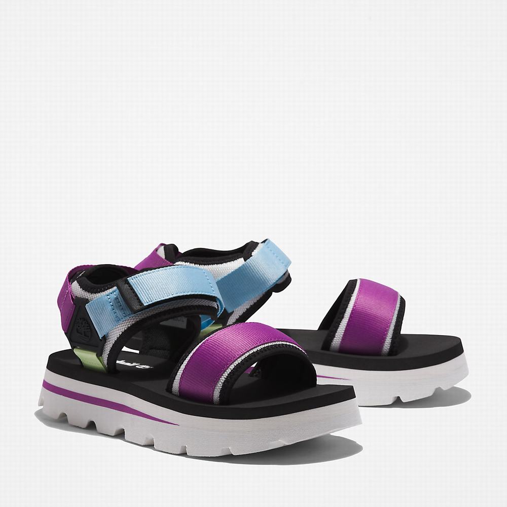 Timberland Euro Swift Ankle-Askılı Sandalet Kadın Mor | TR-3862D