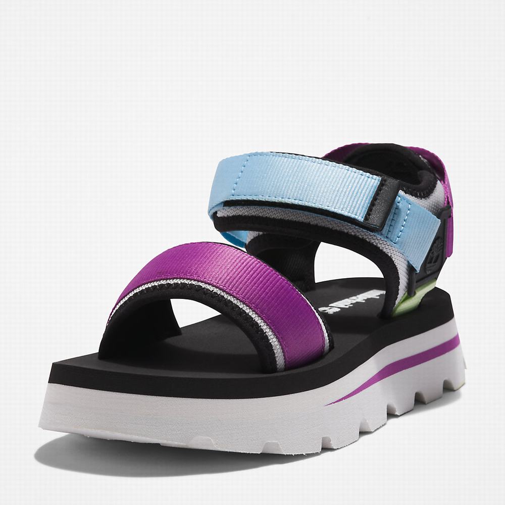 Timberland Euro Swift Ankle-Askılı Sandalet Kadın Mor | TR-3862D