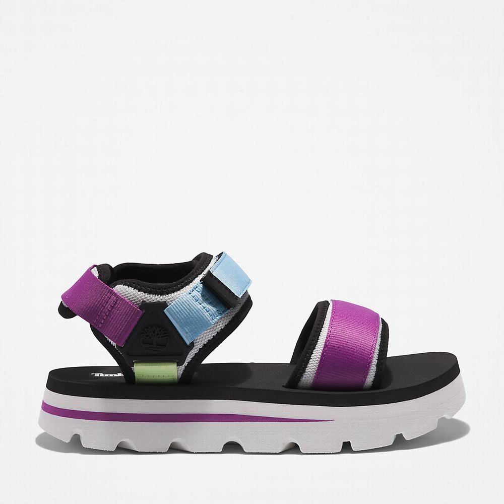 Timberland Euro Swift Ankle-Askılı Sandalet Kadın Mor | TR-3862D