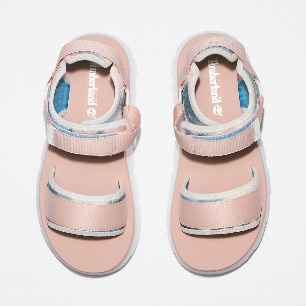 Timberland Euro Swift Ankle-Askılı Sandalet Kadın Pembe | TR-5780F