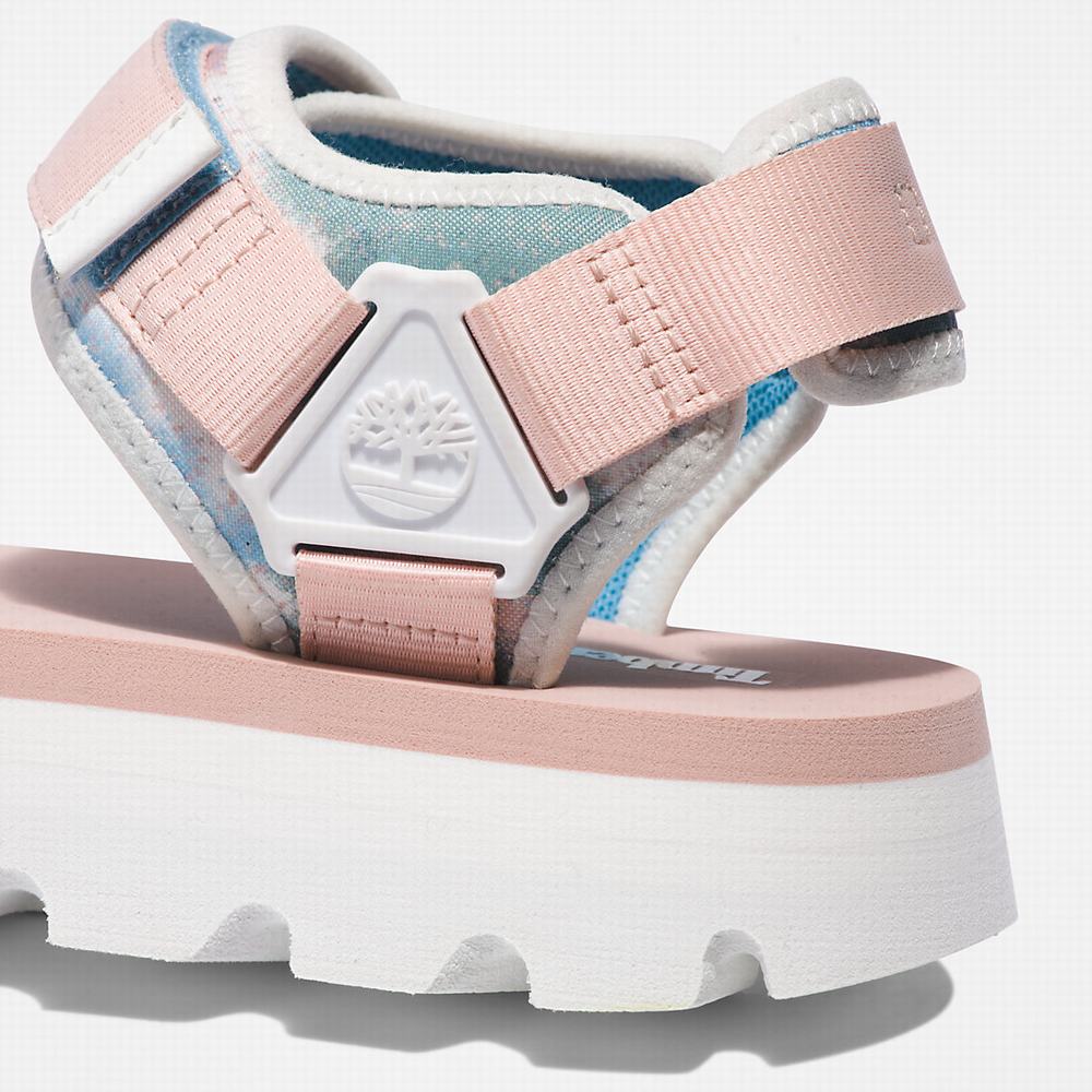 Timberland Euro Swift Ankle-Askılı Sandalet Kadın Pembe | TR-5780F