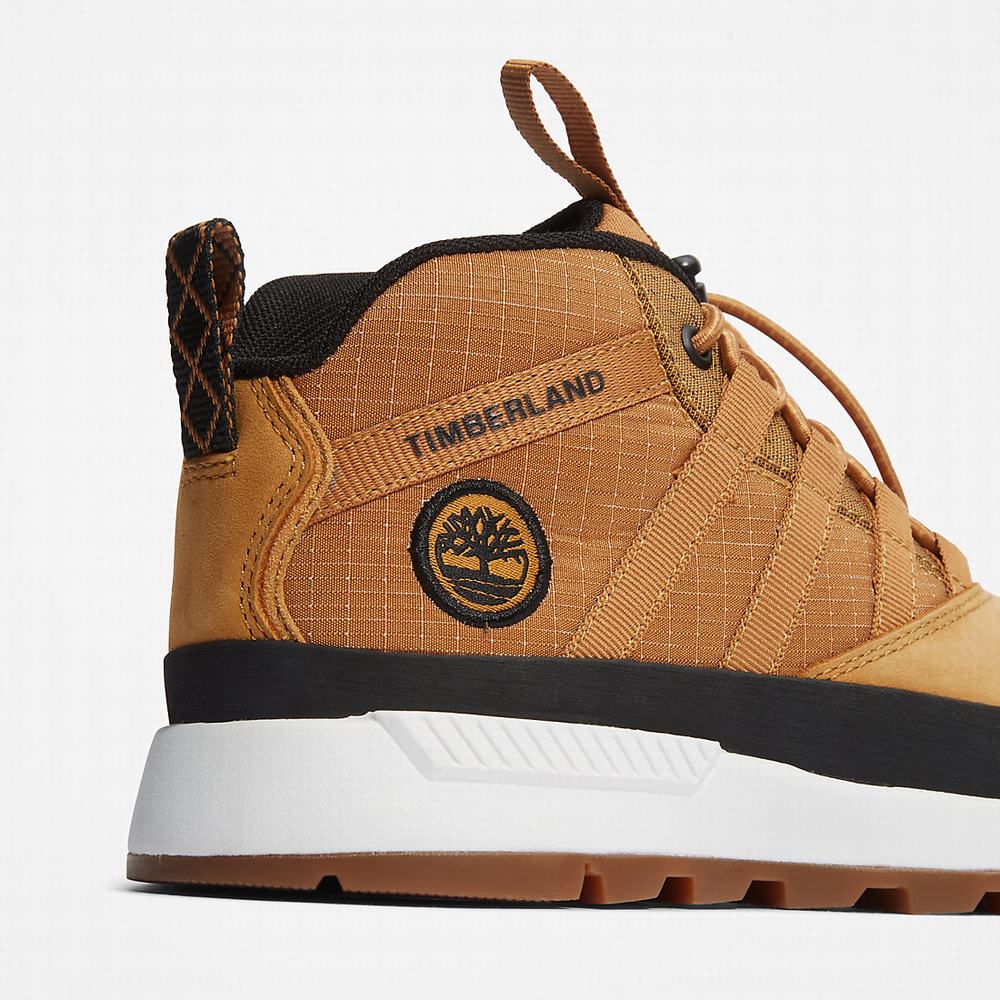 Timberland Euro Trekker Super Oxford Ayakkabı Çocuk Açık Kahverengi | TR-0623J