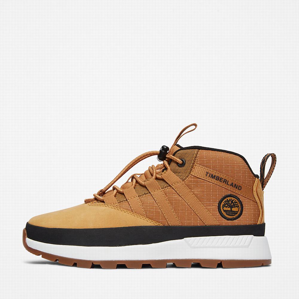 Timberland Euro Trekker Super Oxford Ayakkabı Çocuk Açık Kahverengi | TR-0623J