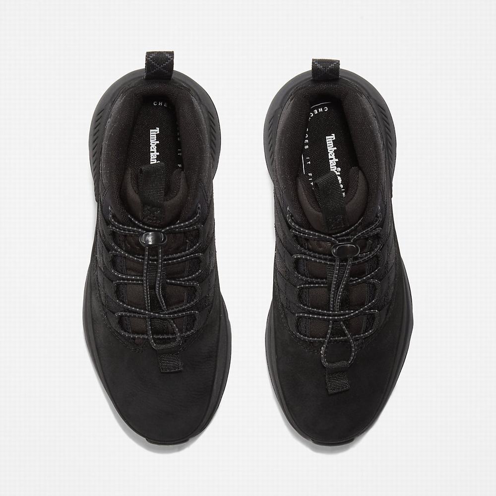 Timberland Euro Trekker Super Oxford Ayakkabı Çocuk Siyah | TR-5184H