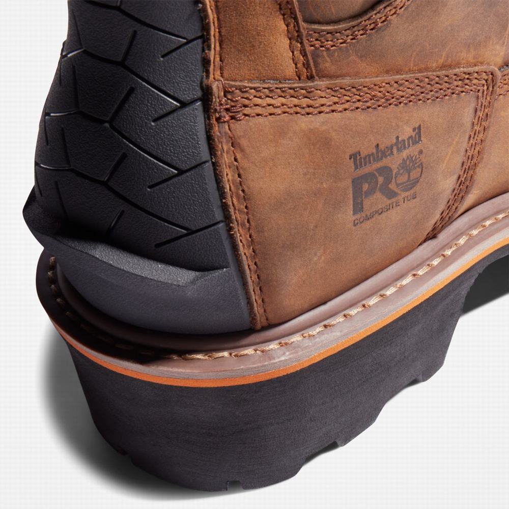 Timberland Evergreen Logger Composite Burunlu Waterproof Iş Botu Erkek Kahverengi | TR-0861L