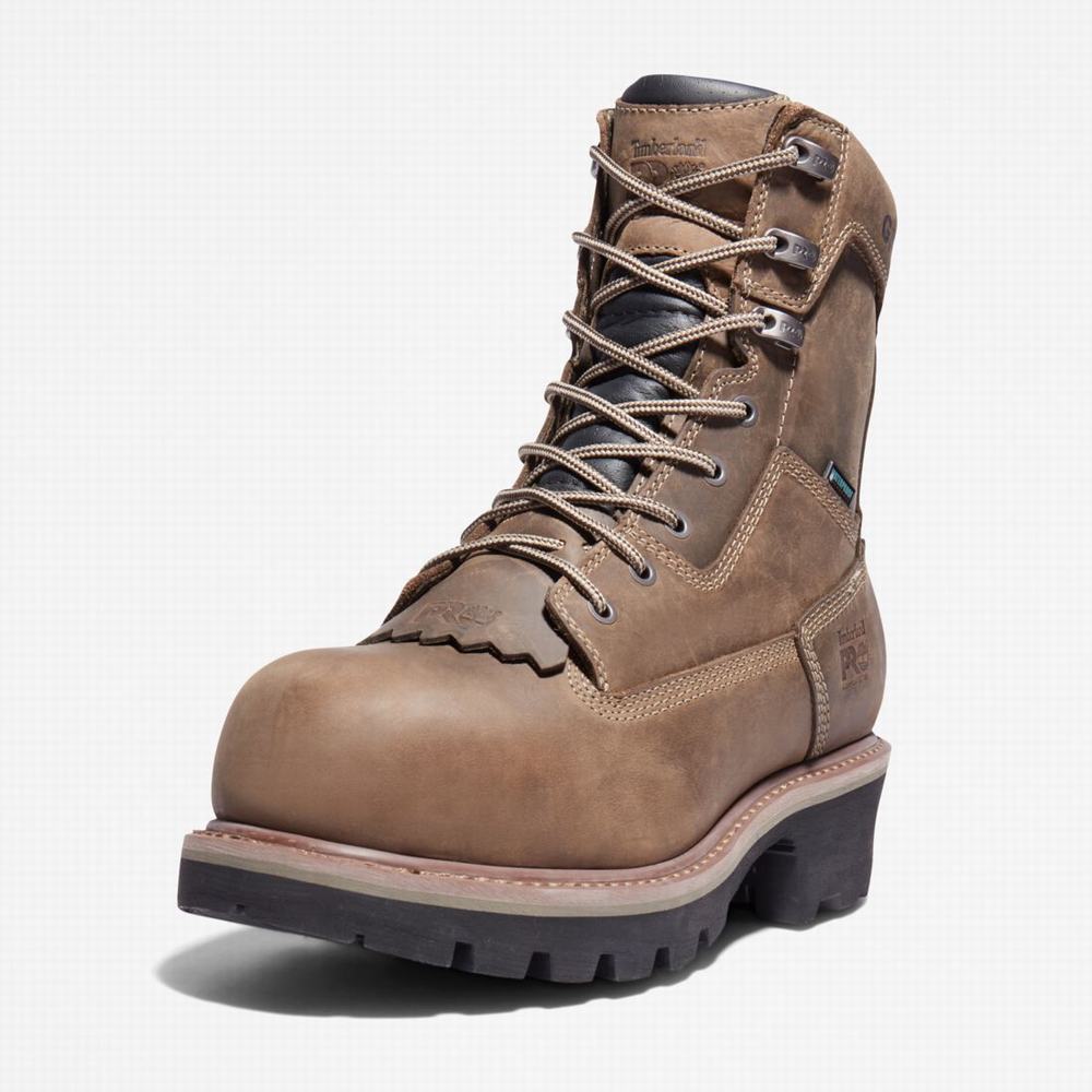 Timberland Evergreen Logger Composite Burunlu Waterproof Iş Botu Erkek Kahve | TR-2397M