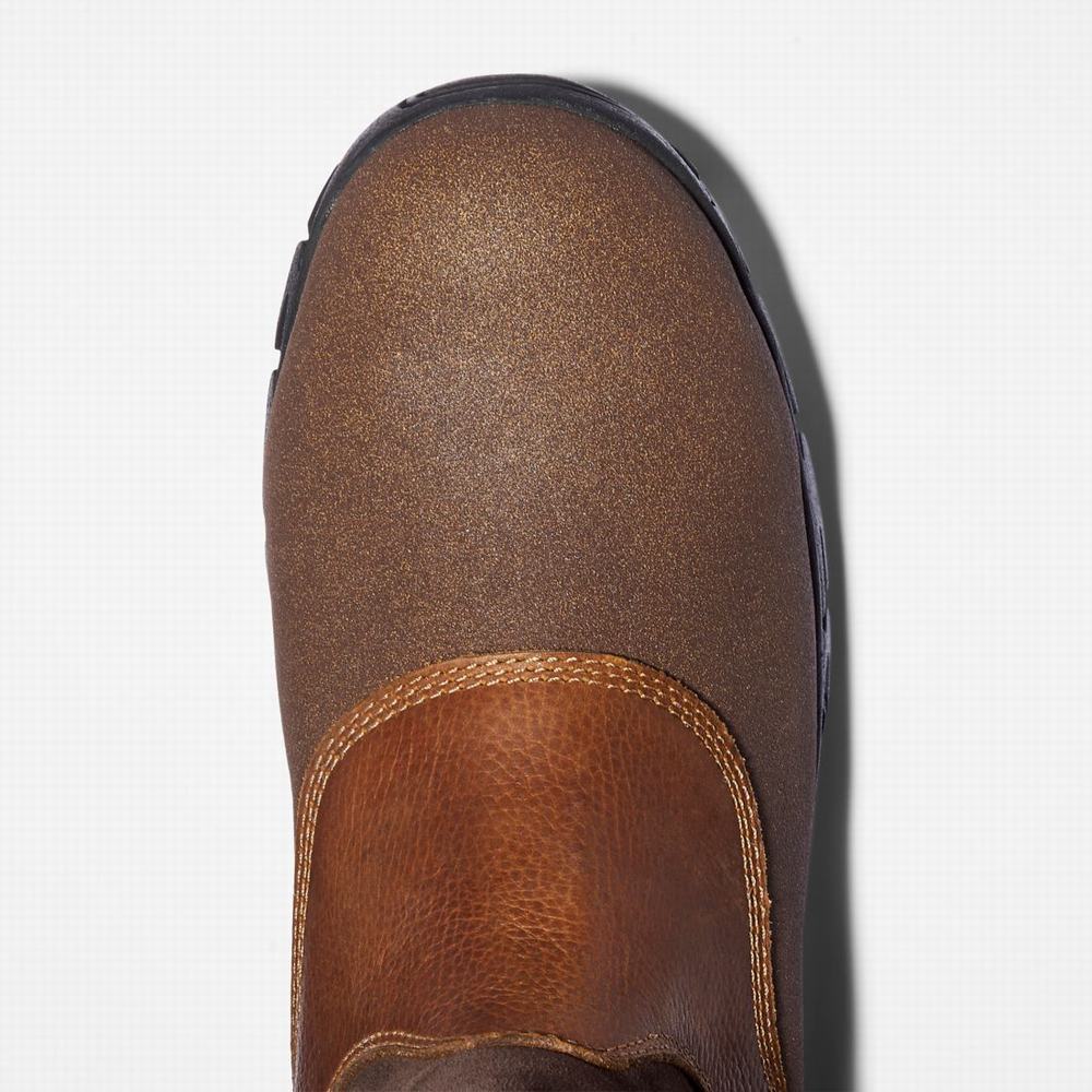 Timberland Excave Met Guard Steel Burunlu Waterproof Iş Botu Erkek Kahverengi | TR-3742C