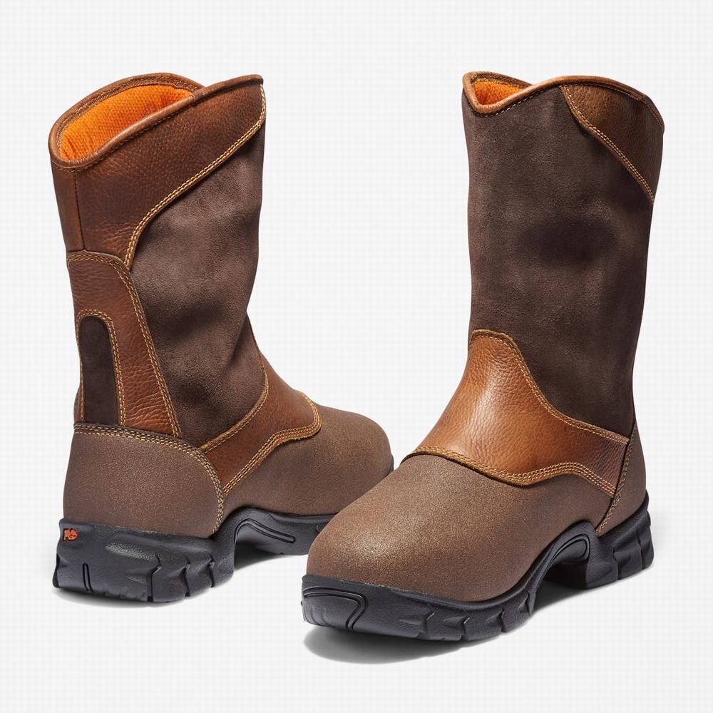Timberland Excave Met Guard Steel Burunlu Waterproof Iş Botu Erkek Kahverengi | TR-3742C