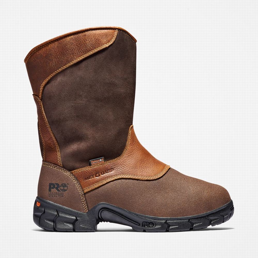 Timberland Excave Met Guard Steel Burunlu Waterproof Iş Botu Erkek Kahverengi | TR-3742C