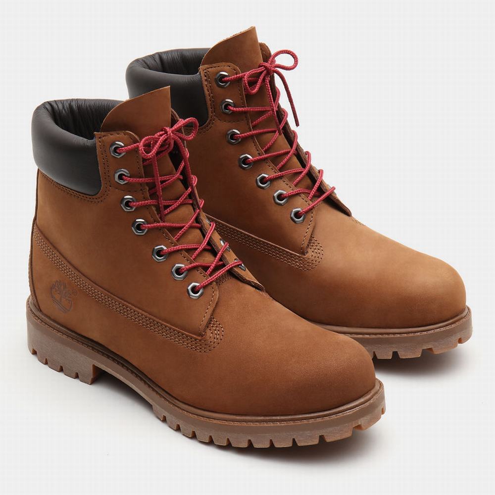 Timberland Exclusive 6 Inch Premium Bot Erkek Kahverengi | TR-1847Z