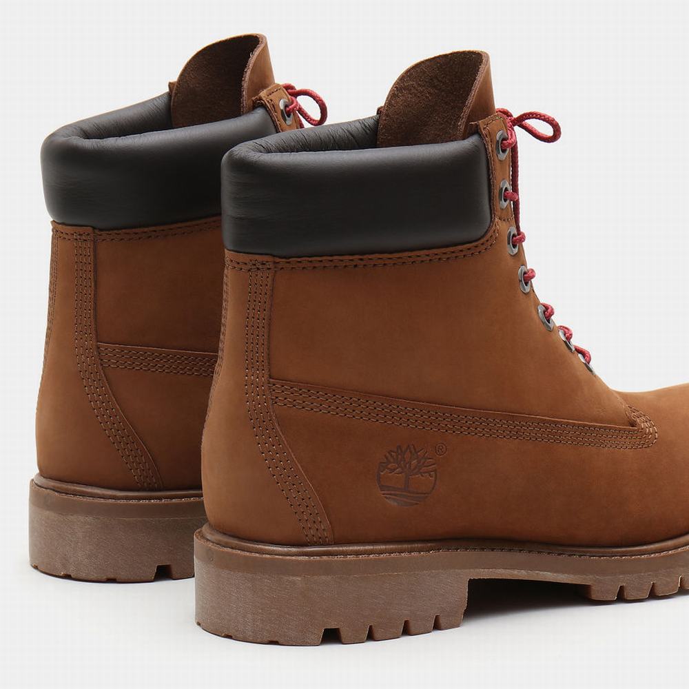 Timberland Exclusive 6 Inch Premium Bot Erkek Kahverengi | TR-1847Z