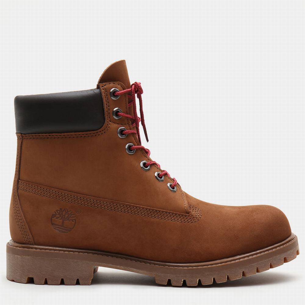 Timberland Exclusive 6 Inch Premium Bot Erkek Kahverengi | TR-1847Z