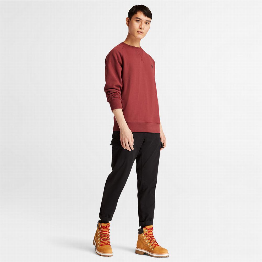 Timberland Exeter River Tişörtü Erkek Kırmızı | TR-0392U