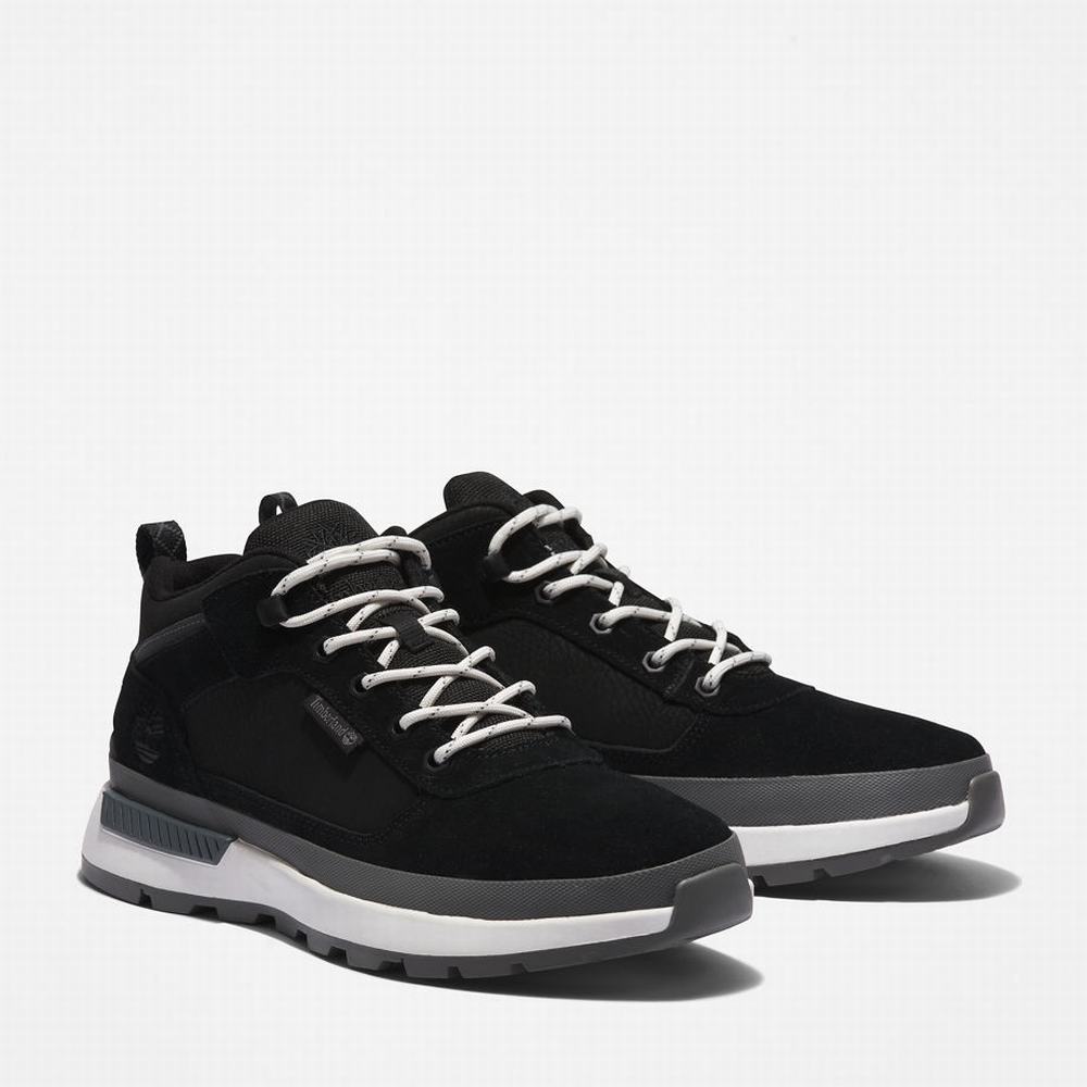 Timberland Field Trekker Hiker Yürüyüş Botu Erkek Siyah Gri | TR-9247V