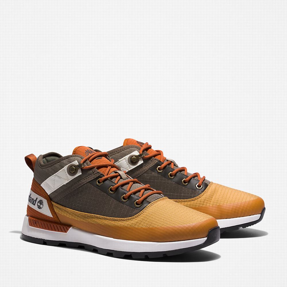 Timberland Field Trekker Ripstop Yürüyüş Botu Erkek Açık Kahverengi | TR-7128Q