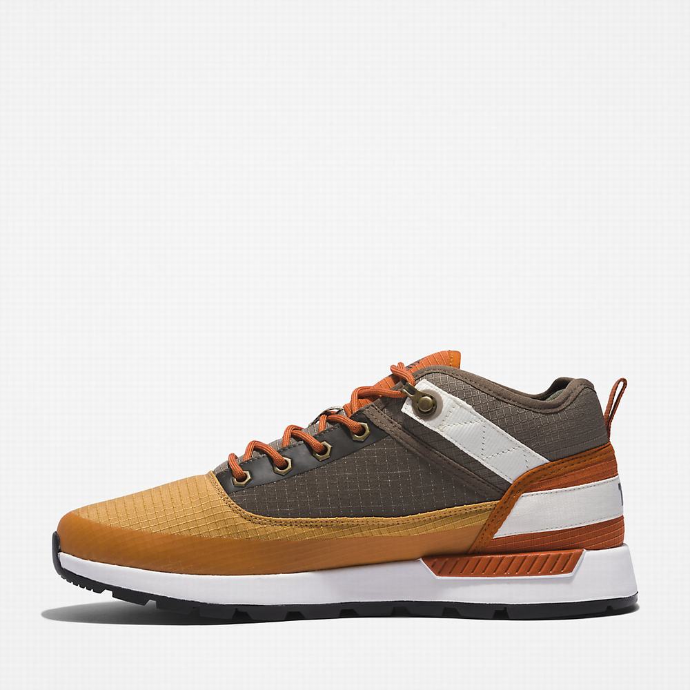 Timberland Field Trekker Ripstop Yürüyüş Botu Erkek Açık Kahverengi | TR-7128Q