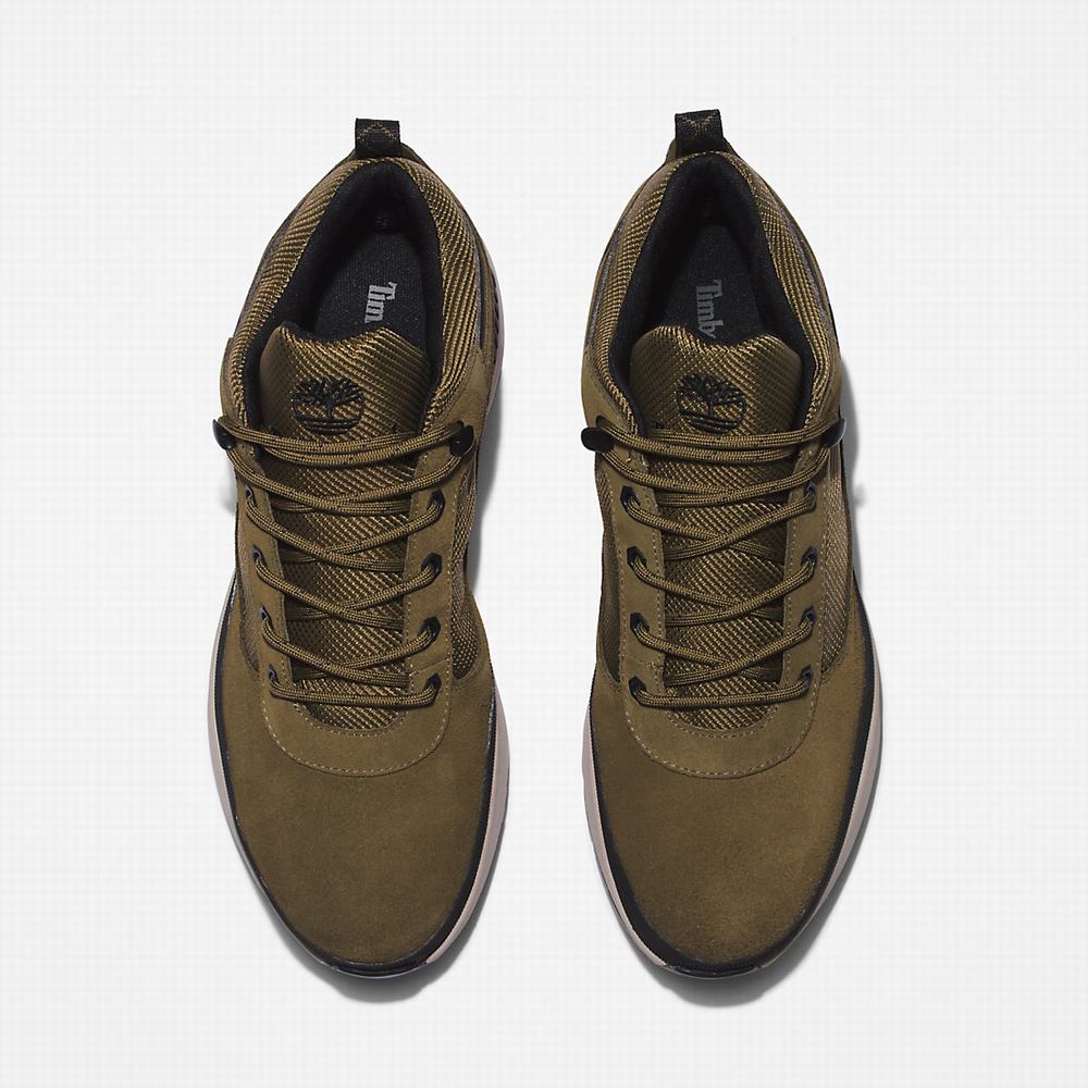 Timberland Field Trekker Waterproof Yürüyüş Ayakkabısı Erkek Yeşil | TR-1906D