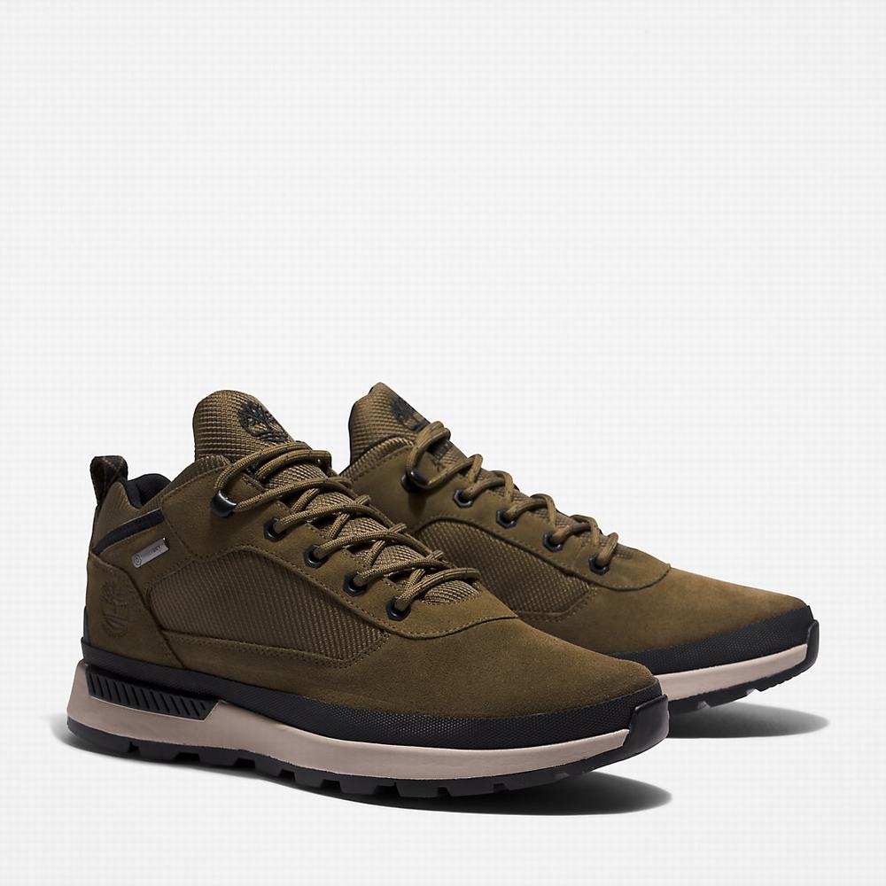 Timberland Field Trekker Waterproof Yürüyüş Ayakkabısı Erkek Yeşil | TR-1906D