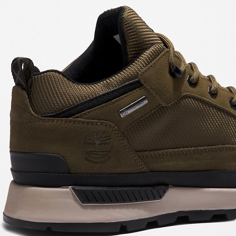 Timberland Field Trekker Waterproof Yürüyüş Ayakkabısı Erkek Yeşil | TR-1906D