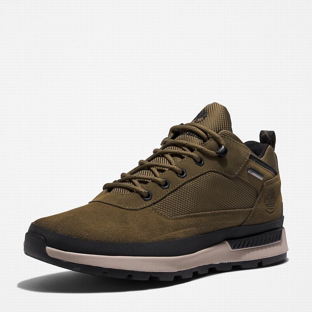 Timberland Field Trekker Waterproof Yürüyüş Ayakkabısı Erkek Yeşil | TR-1906D