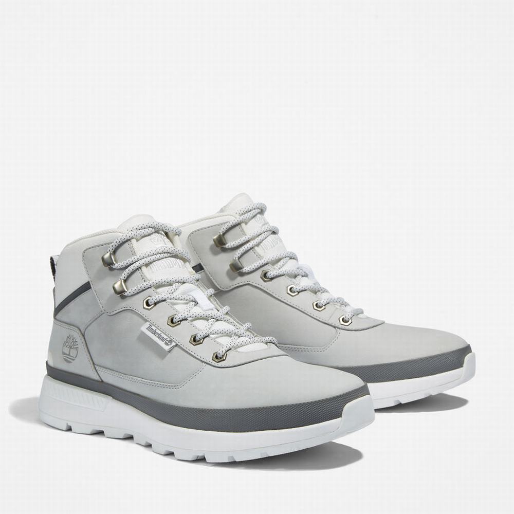 Timberland Field Trekker Yürüyüş Botu Erkek Açık Gri | TR-4386W