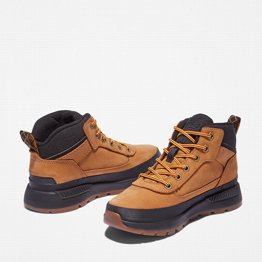 Timberland Field Trekker Yürüyüş Botu Çocuk Sarı | TR-0269Q