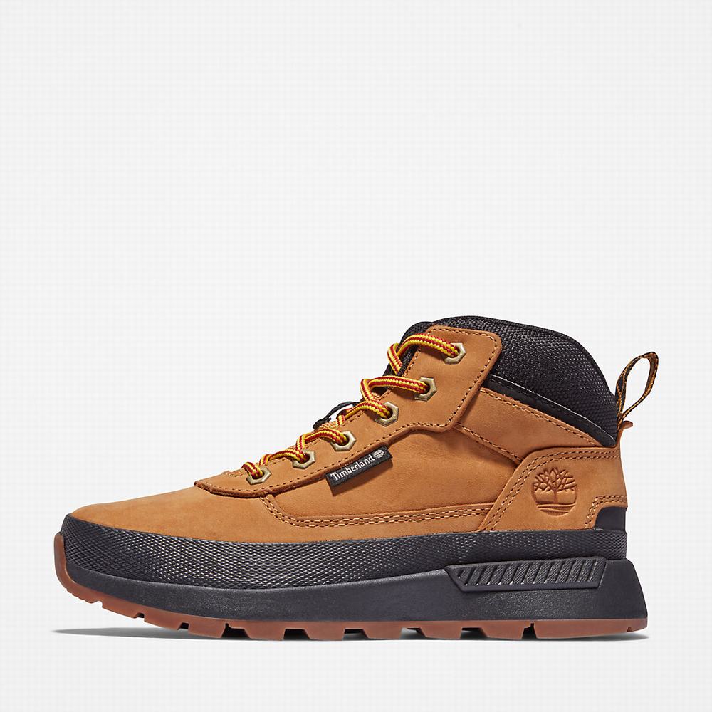 Timberland Field Trekker Yürüyüş Botu Çocuk Sarı | TR-0269Q