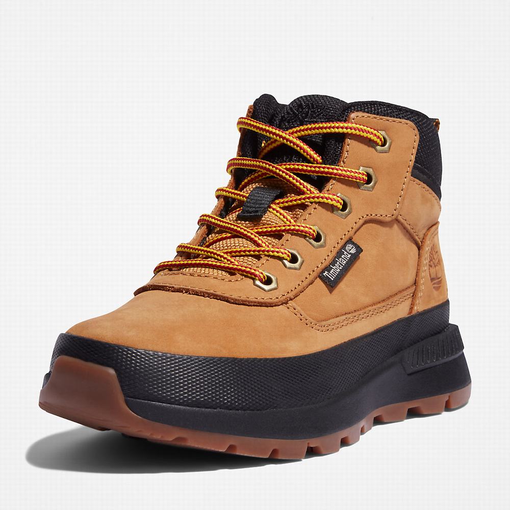 Timberland Field Trekker Yürüyüş Botu Çocuk Sarı | TR-0269Q