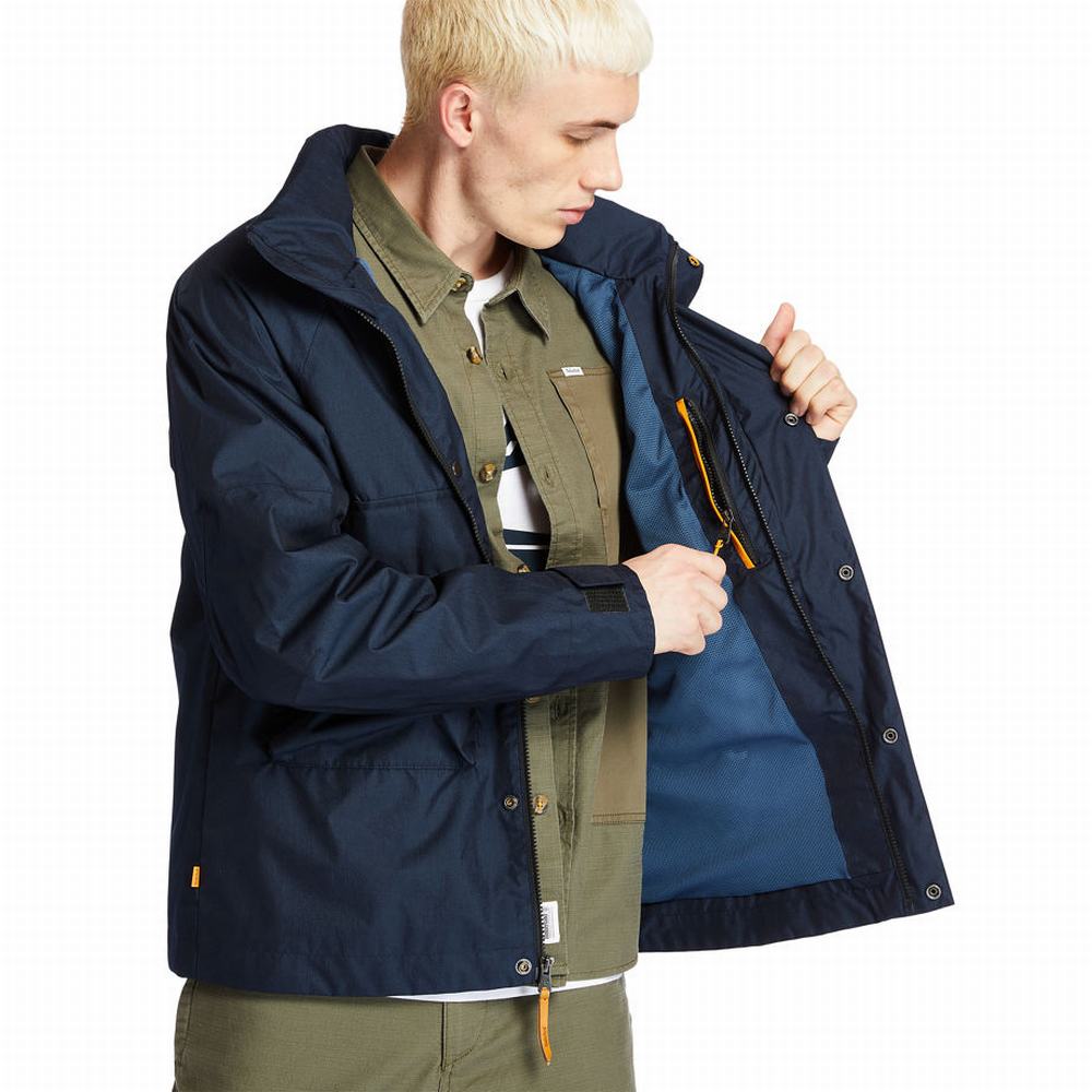 Timberland Field Trip Outdoor Ceket Erkek Lacivert | TR-5704F