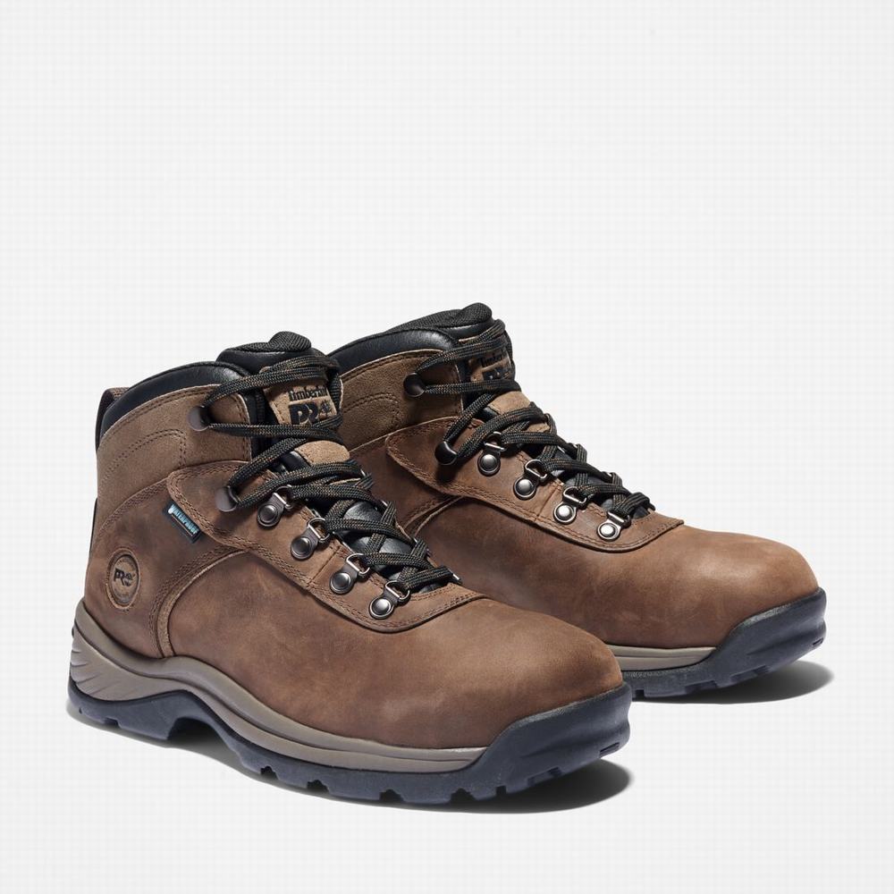 Timberland Flume İş Steel Burunlu Waterproof Iş Botu Erkek Kahverengi | TR-1306W