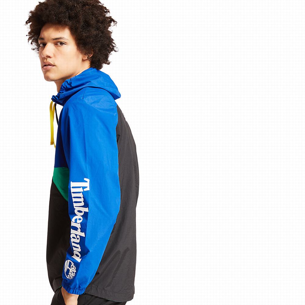 Timberland Full-Zip Windbreaker Rüzgarlık Erkek Mavi | TR-6452T