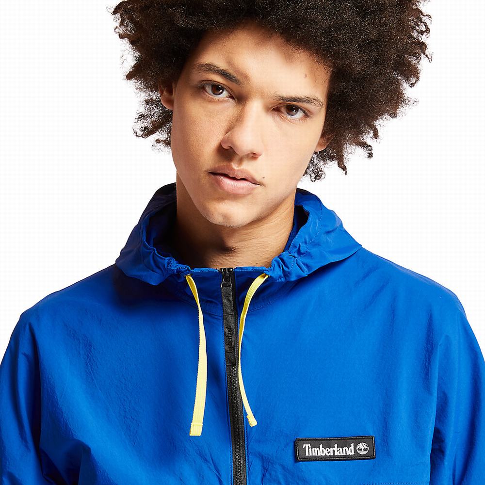 Timberland Full-Zip Windbreaker Rüzgarlık Erkek Mavi | TR-6452T