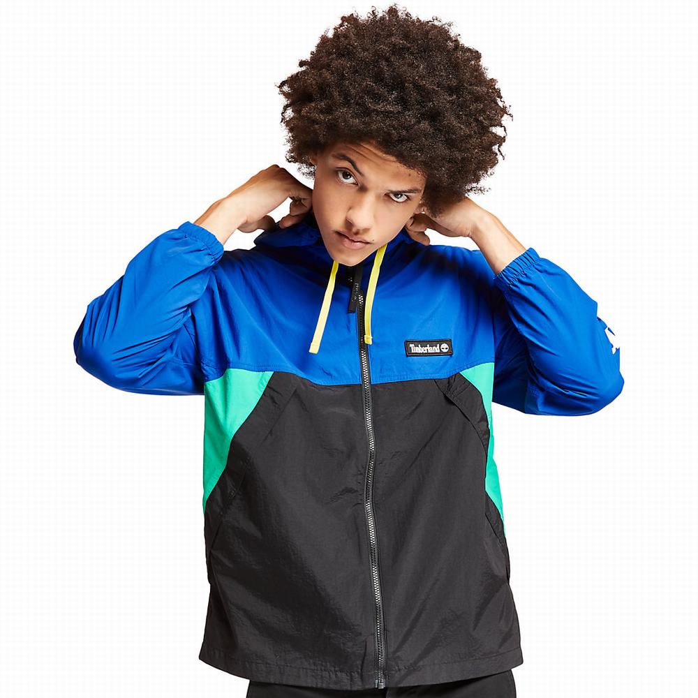 Timberland Full-Zip Windbreaker Rüzgarlık Erkek Mavi | TR-6452T